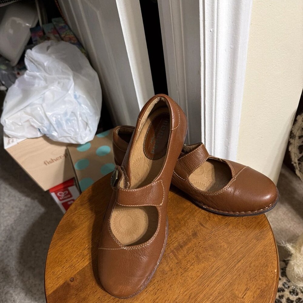 Montana Artisan Crafted Women's Leather Mary Janes - Brown - 8.5M